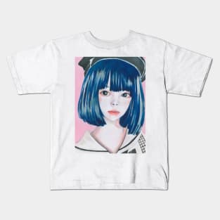 Portrait of Nanaho Kids T-Shirt